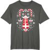 image:imageStar Wars Holiday Jedi Master Yoda Christmas Sweater Pattern TShirtAsphalt Grey