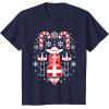 image:imageStar Wars Holiday Jedi Master Yoda Christmas Sweater Pattern TShirtNavy Blue