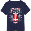 image:imageStar Wars Holiday Jedi Master Yoda Christmas Sweater Pattern TShirtNavy Blue
