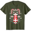 image:imageStar Wars Holiday Jedi Master Yoda Christmas Sweater Pattern TShirtOlive Green