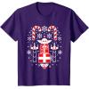 image:imageStar Wars Holiday Jedi Master Yoda Christmas Sweater Pattern TShirtPurple