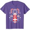 image:imageStar Wars Holiday Jedi Master Yoda Christmas Sweater Pattern TShirtPurple Heather