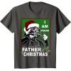 image:imageStar Wars I Am Your Father Christmas Graphic TShirt TShirtAsphalt Grey