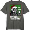 image:imageStar Wars I Am Your Father Christmas Graphic TShirt TShirtAsphalt Grey
