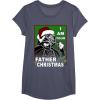 image:imageStar Wars I Am Your Father Christmas Graphic TShirt TShirtHeather Blue