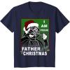 image:imageStar Wars I Am Your Father Christmas Graphic TShirt TShirtNavy Blue