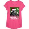 image:imageStar Wars I Am Your Father Christmas Graphic TShirt TShirtPink Heather