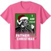 image:imageStar Wars I Am Your Father Christmas Graphic TShirt TShirtPink Heather