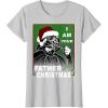 image:imageStar Wars I Am Your Father Christmas Graphic TShirt TShirtSilver Grey