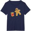 image:imageStar Wars Mandalorian amp Grogu Christmas Gingerbread Cookies TShirtNavy Blue
