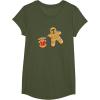 image:imageStar Wars Mandalorian amp Grogu Christmas Gingerbread Cookies TShirtOlive Green