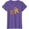 image:imageStar Wars Mandalorian amp Grogu Christmas Gingerbread Cookies TShirtPurple Heather