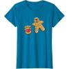 image:imageStar Wars Mandalorian amp Grogu Christmas Gingerbread Cookies TShirtSapphire Blue