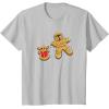 image:imageStar Wars Mandalorian amp Grogu Christmas Gingerbread Cookies TShirtSilver Grey