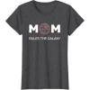 image:imageStar Wars Mom Rules the Galaxy Family Birthday Mothers Day TShirtDark Heather Grey