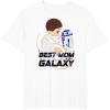 image:imageStar Wars Princess Leia Mothers Day Best Mom In The Galaxy TShirtWhite