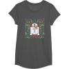 image:imageStar Wars R2D2 Merry Christmas TShirtAsphalt Grey
