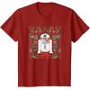 image:imageStar Wars R2D2 Merry Christmas TShirtCranberry Red