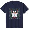 image:imageStar Wars R2D2 Merry Christmas TShirtNavy Blue