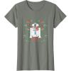image:imageStar Wars R2D2 Merry Christmas TShirtOlive Heather