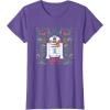 image:imageStar Wars R2D2 Merry Christmas TShirtPurple Heather