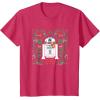 image:imageStar Wars R2D2 Merry Christmas TShirtRed Heather