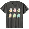 image:imageStar Wars R2D2 Pastel Easter Egg Decorated Droids TShirtAsphalt Grey