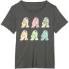 image:imageStar Wars R2D2 Pastel Easter Egg Decorated Droids TShirtAsphalt Grey