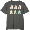 image:imageStar Wars R2D2 Pastel Easter Egg Decorated Droids TShirtAsphalt Grey