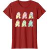 image:imageStar Wars R2D2 Pastel Easter Egg Decorated Droids TShirtCranberry Red