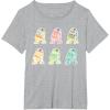 image:imageStar Wars R2D2 Pastel Easter Egg Decorated Droids TShirtHeather Grey