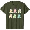 image:imageStar Wars R2D2 Pastel Easter Egg Decorated Droids TShirtOlive Green