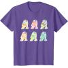 image:imageStar Wars R2D2 Pastel Easter Egg Decorated Droids TShirtPurple Heather