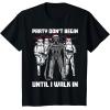 image:imageStar Wars Santa Vader Party When I Walk In Christmas TShirt TShirtBlack