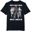 image:imageStar Wars Santa Vader Party When I Walk In Christmas TShirt TShirtBlack
