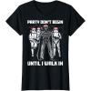 image:imageStar Wars Santa Vader Party When I Walk In Christmas TShirt TShirtBlack