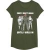 image:imageStar Wars Santa Vader Party When I Walk In Christmas TShirt TShirtOlive Green