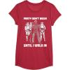 image:imageStar Wars Santa Vader Party When I Walk In Christmas TShirt TShirtRed Heather