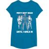 image:imageStar Wars Santa Vader Party When I Walk In Christmas TShirt TShirtSapphire Blue