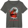 image:imageStar Wars Santa Yoda Merry You Will Be TShirtAsphalt Grey