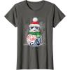 image:imageStar Wars Stormtrooper Up to Snow Good Funny Holiday TShirtAsphalt Grey