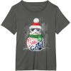 image:imageStar Wars Stormtrooper Up to Snow Good Funny Holiday TShirtAsphalt Grey
