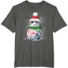 image:imageStar Wars Stormtrooper Up to Snow Good Funny Holiday TShirtAsphalt Grey