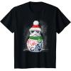 image:imageStar Wars Stormtrooper Up to Snow Good Funny Holiday TShirtBlack
