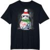 image:imageStar Wars Stormtrooper Up to Snow Good Funny Holiday TShirtBlack