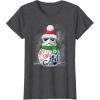 image:imageStar Wars Stormtrooper Up to Snow Good Funny Holiday TShirtDark Heather Grey