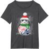 image:imageStar Wars Stormtrooper Up to Snow Good Funny Holiday TShirtDark Heather Grey
