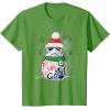 image:imageStar Wars Stormtrooper Up to Snow Good Funny Holiday TShirtGrass Green