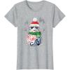 image:imageStar Wars Stormtrooper Up to Snow Good Funny Holiday TShirtHeather Grey