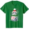 image:imageStar Wars Stormtrooper Up to Snow Good Funny Holiday TShirtKelly Green